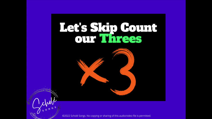 Skip Count 3s